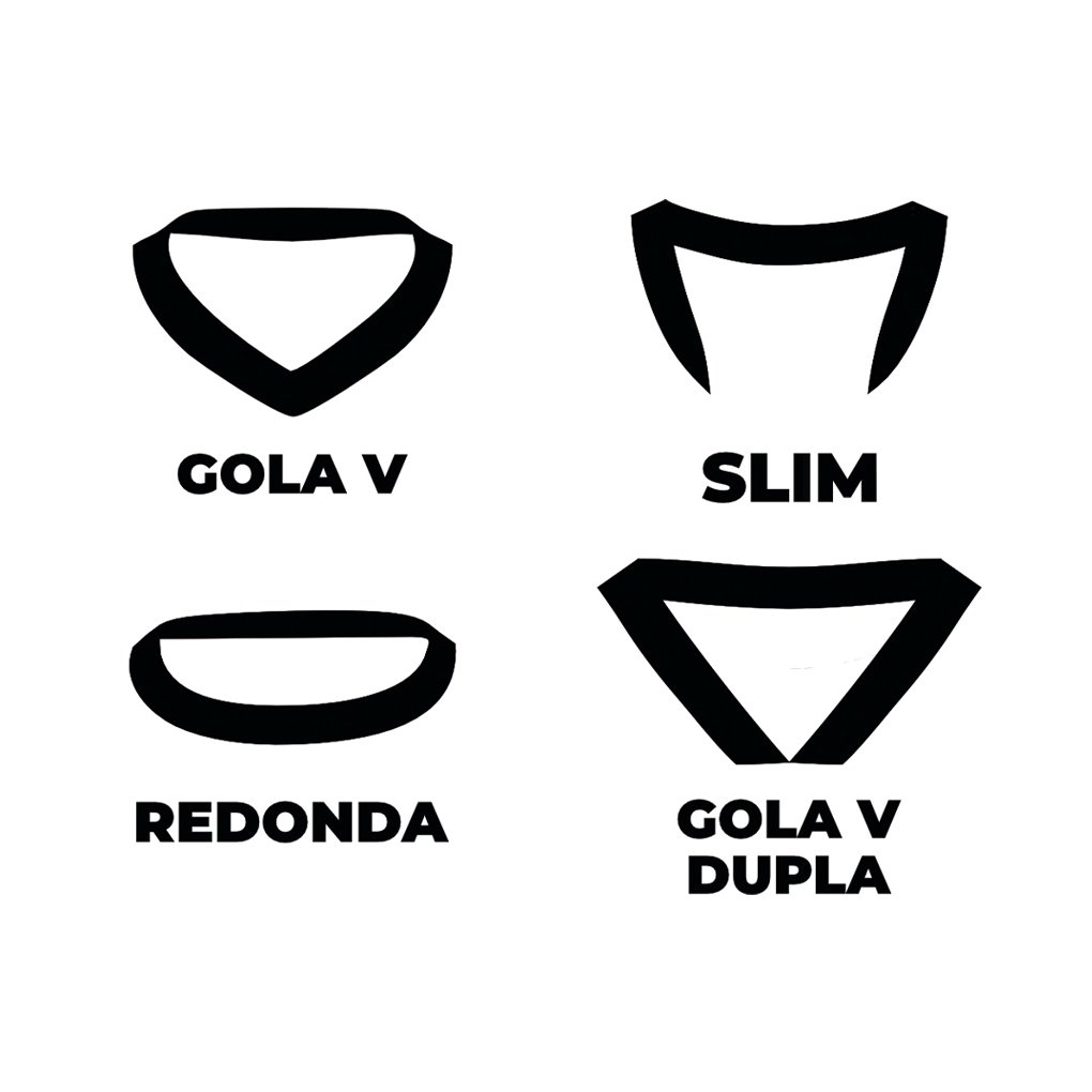 Tipos de gola (Prata)